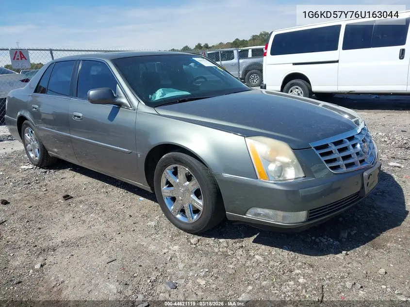 2006 Cadillac Dts Standard VIN: 1G6KD57Y76U163044 Lot: 44621119