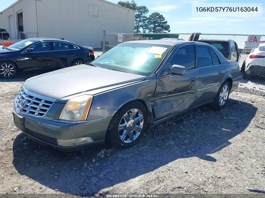2006 Cadillac Dts Standard VIN: 1G6KD57Y76U163044 Lot: 44621119