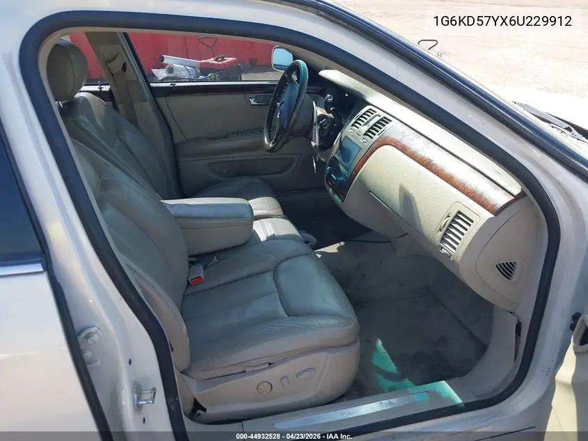 2006 Cadillac Dts Standard VIN: 1G6KD57YX6U229912 Lot: 44932528