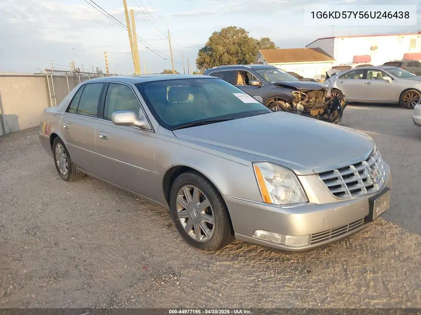 2006 Cadillac Dts Standard VIN: 1G6KD57Y56U246438 Lot: 44977195