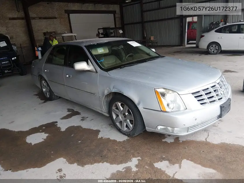 2006 Cadillac Dts Standard VIN: 1G6KD57Y26U172377 Lot: 45044999