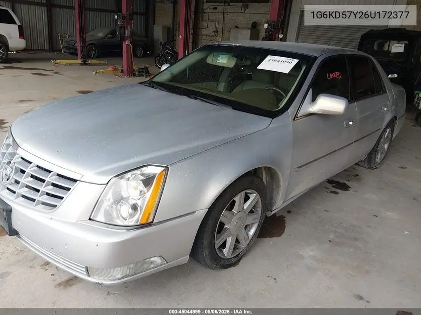 2006 Cadillac Dts Standard VIN: 1G6KD57Y26U172377 Lot: 45044999