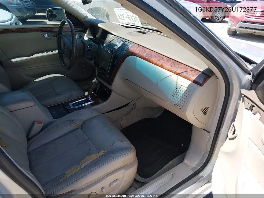 2006 Cadillac Dts Standard VIN: 1G6KD57Y26U172377 Lot: 45044999