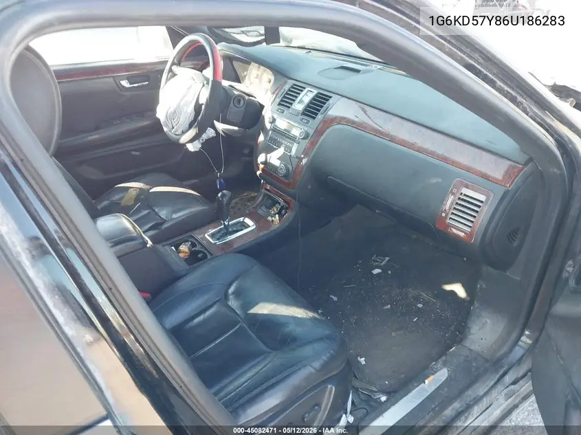 2006 Cadillac Dts Standard VIN: 1G6KD57Y86U186283 Lot: 45082471