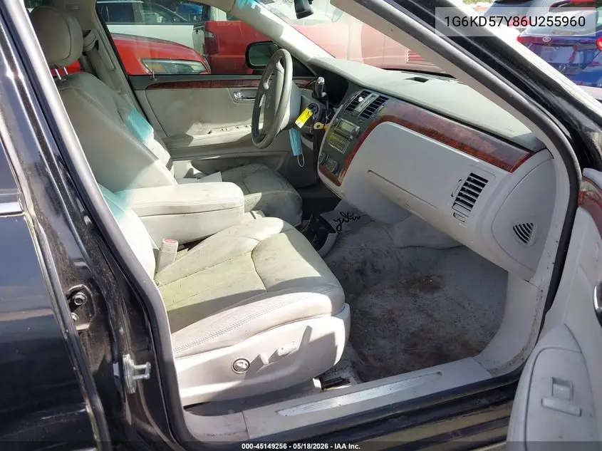 2006 Cadillac Dts Standard VIN: 1G6KD57Y86U255960 Lot: 45149256