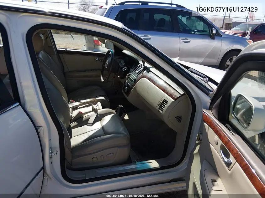 2006 Cadillac Dts Standard VIN: 1G6KD57Y16U127429 Lot: 45164077