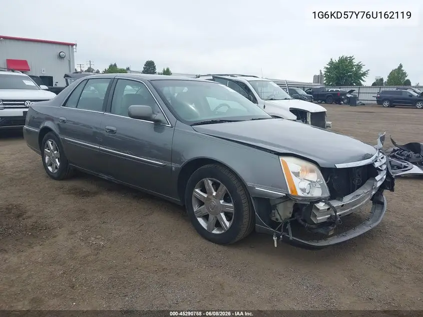 2006 Cadillac Dts Standard VIN: 1G6KD57Y76U162119 Lot: 45290758