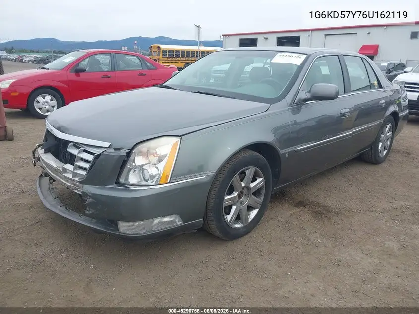 2006 Cadillac Dts Standard VIN: 1G6KD57Y76U162119 Lot: 45290758