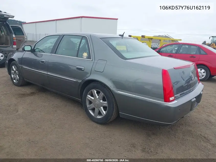 2006 Cadillac Dts Standard VIN: 1G6KD57Y76U162119 Lot: 45290758