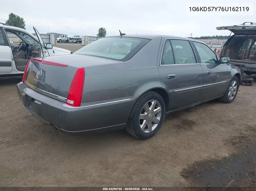 2006 Cadillac Dts Standard VIN: 1G6KD57Y76U162119 Lot: 45290758