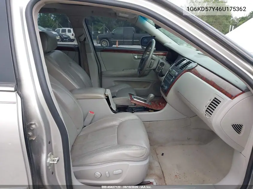 2006 Cadillac Dts 1Sb VIN: 1G6KD57Y46U175362 Lot: 45427120