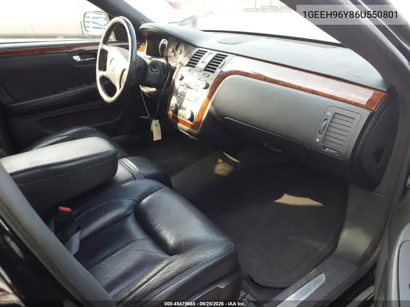 2006 Cadillac Dts Professional VIN: 1GEEH96Y86U550801 Lot: 45475665