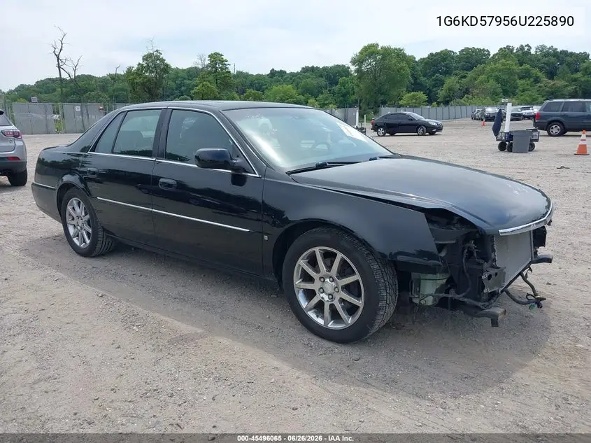 2006 Cadillac Dts 1Se VIN: 1G6KD57956U225890 Lot: 45496065