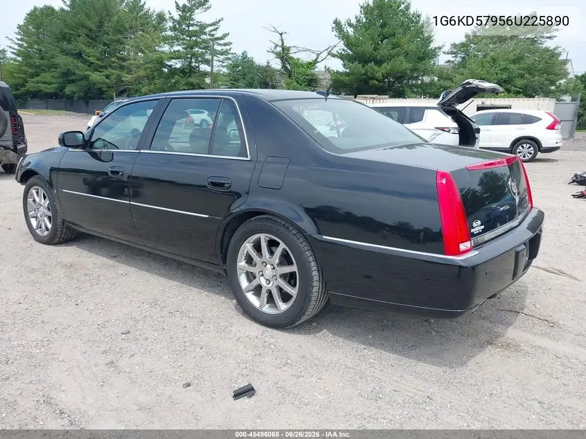2006 Cadillac Dts 1Se VIN: 1G6KD57956U225890 Lot: 45496065