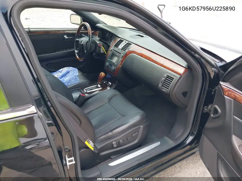 2006 Cadillac Dts 1Se VIN: 1G6KD57956U225890 Lot: 45496065