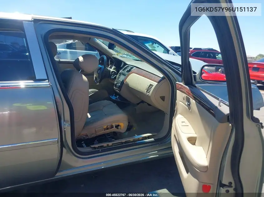 2006 Cadillac Dts 1Sb VIN: 1G6KD57Y96U151137 Lot: 45522767