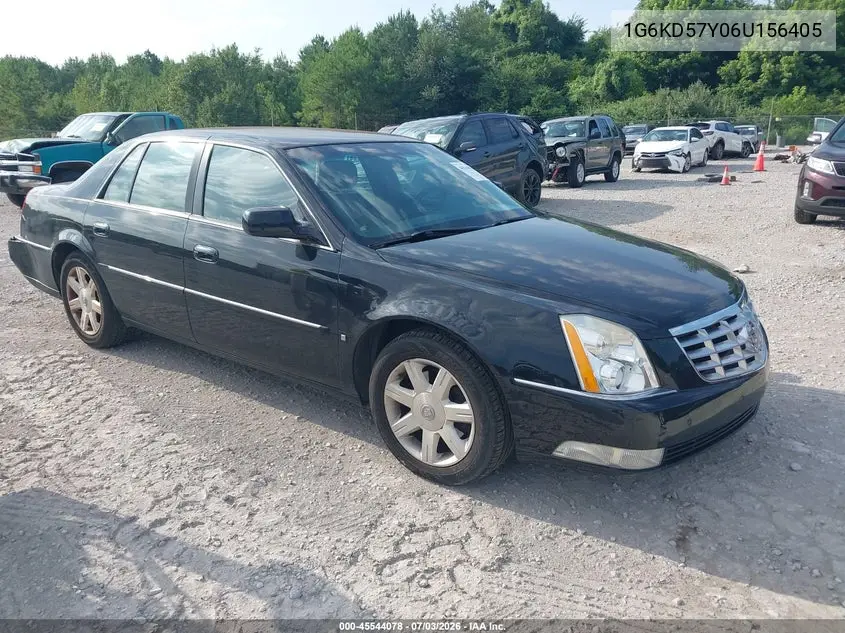 2006 Cadillac Dts 1Sb VIN: 1G6KD57Y06U156405 Lot: 45544078
