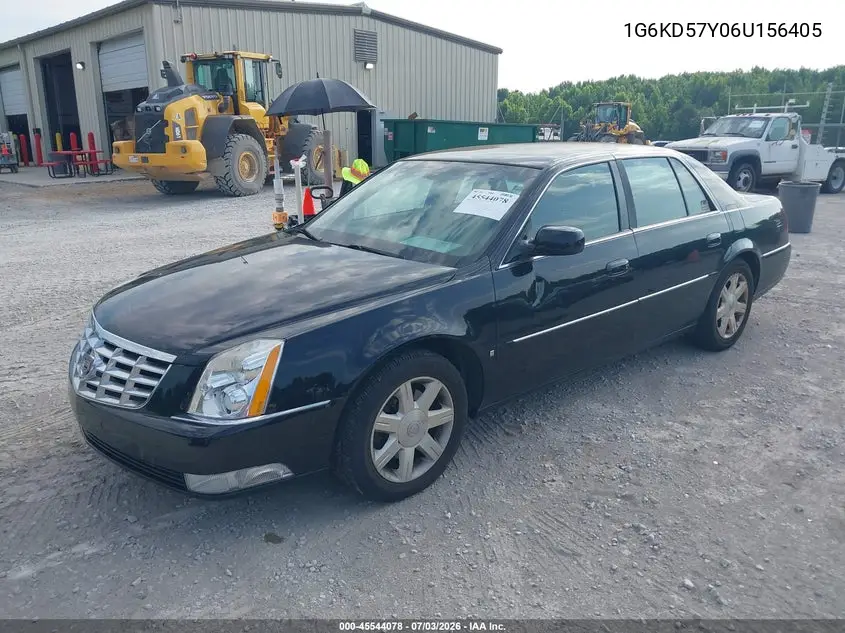 2006 Cadillac Dts 1Sb VIN: 1G6KD57Y06U156405 Lot: 45544078