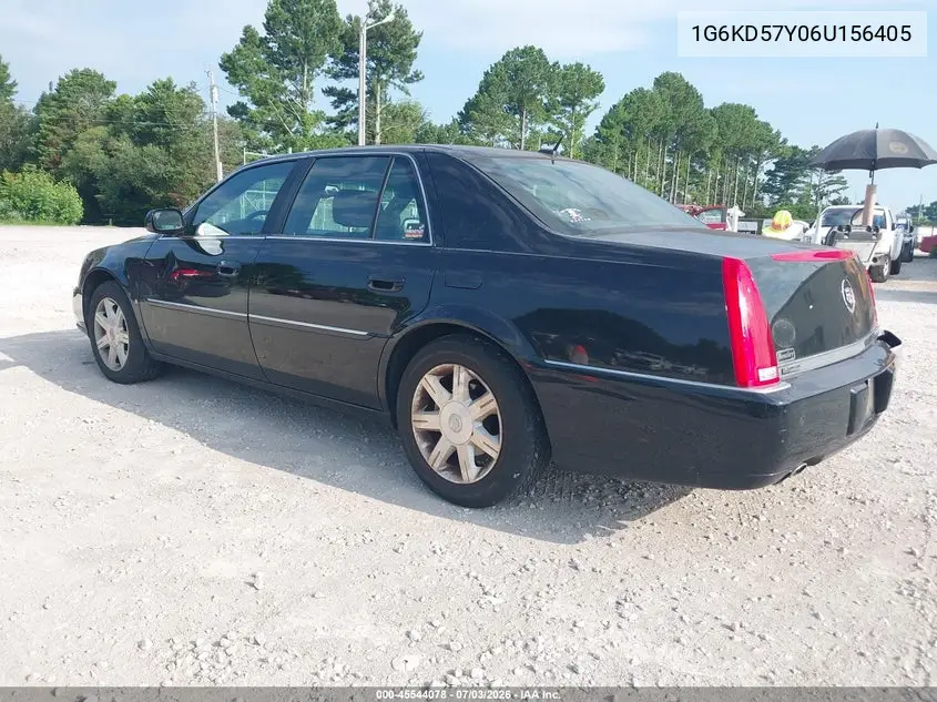 2006 Cadillac Dts 1Sb VIN: 1G6KD57Y06U156405 Lot: 45544078