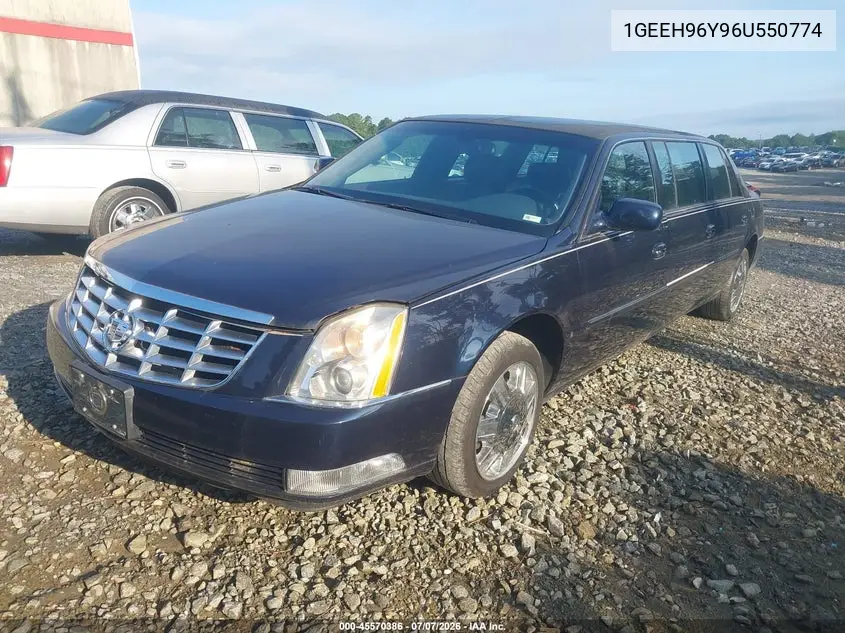 2006 Cadillac Dts Professional VIN: 1GEEH96Y96U550774 Lot: 45570386