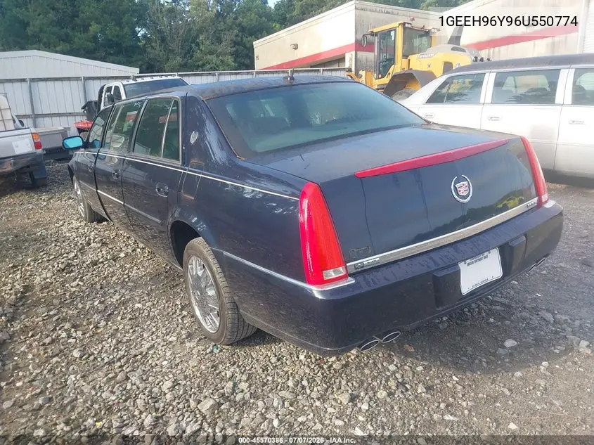 2006 Cadillac Dts Professional VIN: 1GEEH96Y96U550774 Lot: 45570386