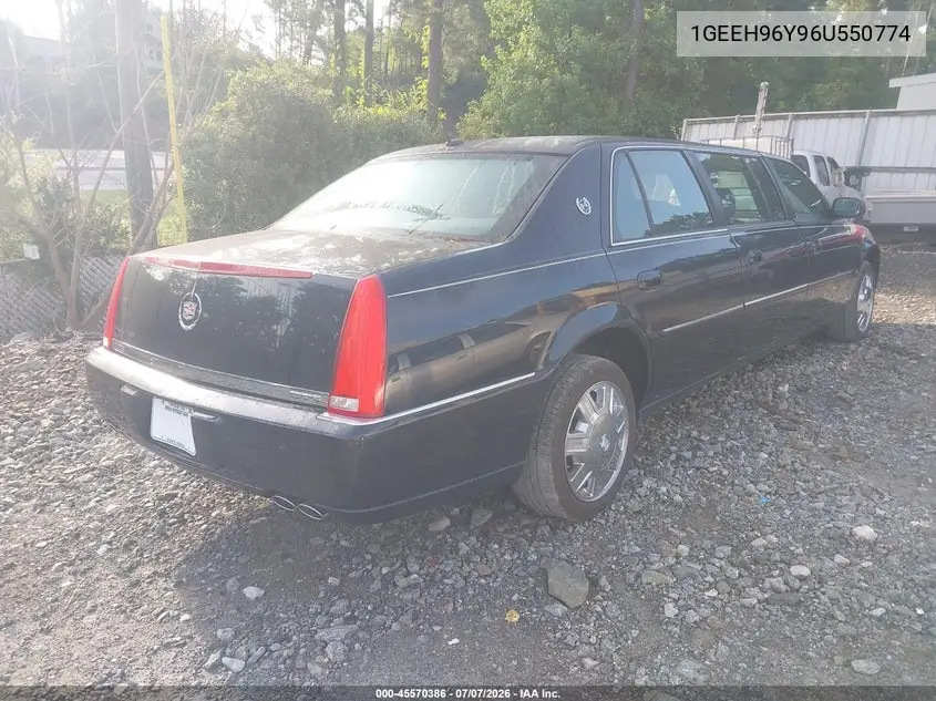 2006 Cadillac Dts Professional VIN: 1GEEH96Y96U550774 Lot: 45570386