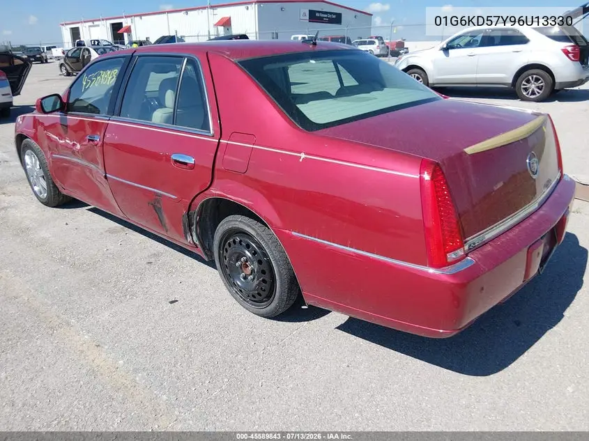 2006 Cadillac Dts 1Sb VIN: 1G6KD57Y96U133303 Lot: 45589843