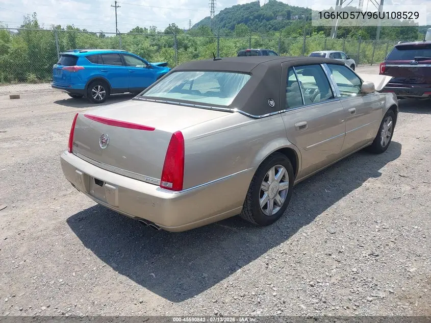2006 Cadillac Dts 1Sb VIN: 1G6KD57Y96U108529 Lot: 45590843