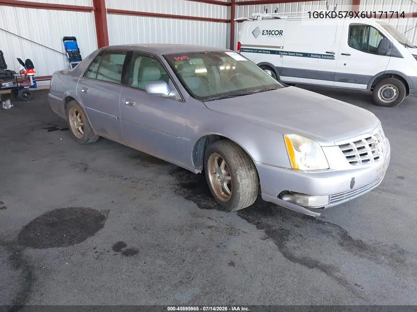 2006 Cadillac Dts 1Se VIN: 1G6KD579X6U171714 Lot: 45595985