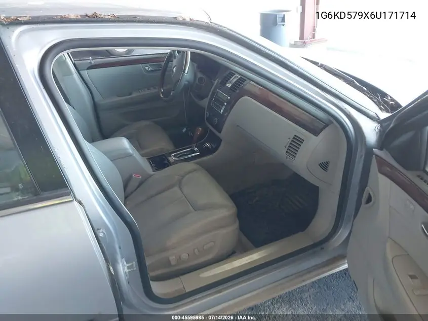 2006 Cadillac Dts 1Se VIN: 1G6KD579X6U171714 Lot: 45595985