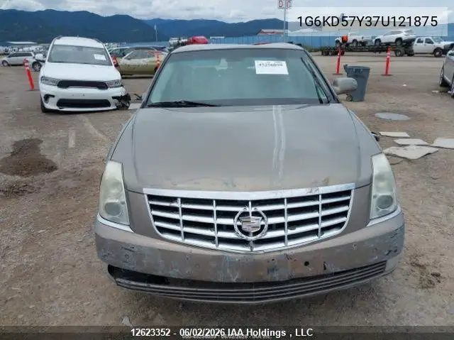 2007 Cadillac Dts VIN: 1G6KD57Y37U121875 Lot: 12623352