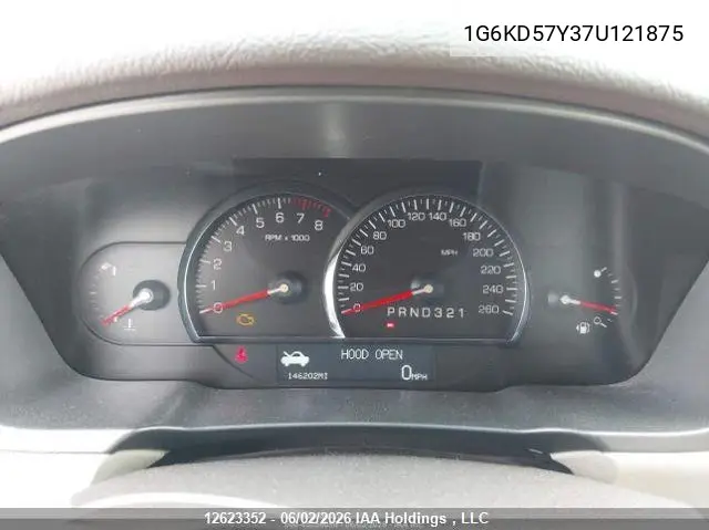 2007 Cadillac Dts VIN: 1G6KD57Y37U121875 Lot: 12623352