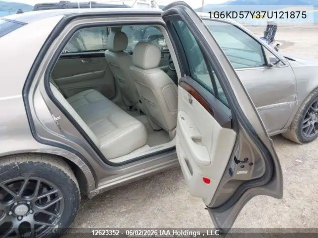2007 Cadillac Dts VIN: 1G6KD57Y37U121875 Lot: 12623352
