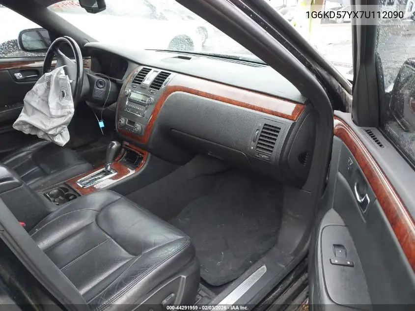 2007 Cadillac Dts Luxury I VIN: 1G6KD57YX7U112090 Lot: 44291959