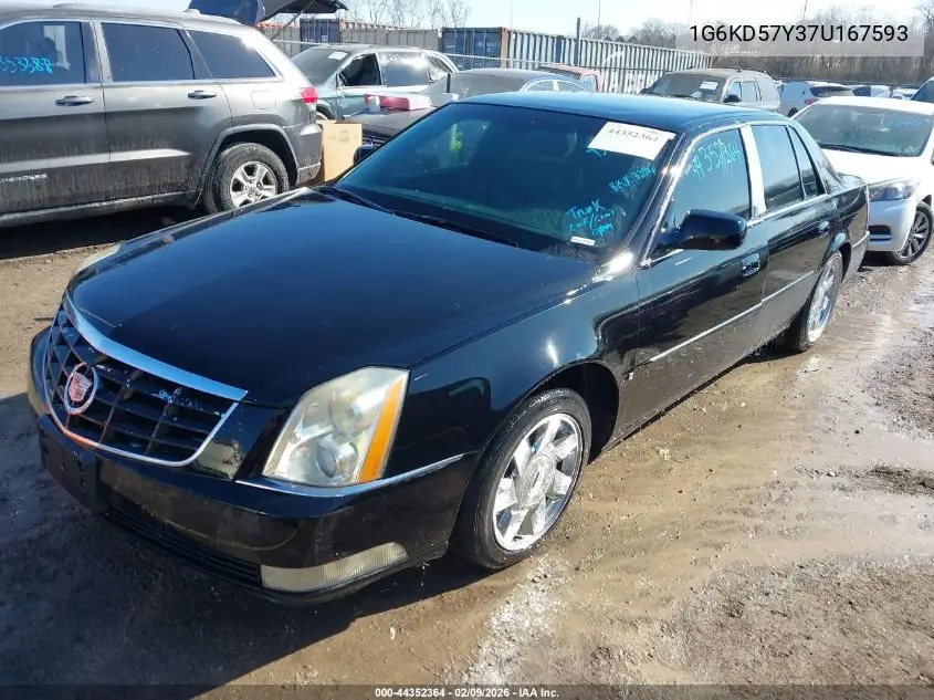 2007 Cadillac Dts Luxury I VIN: 1G6KD57Y37U167593 Lot: 44352364