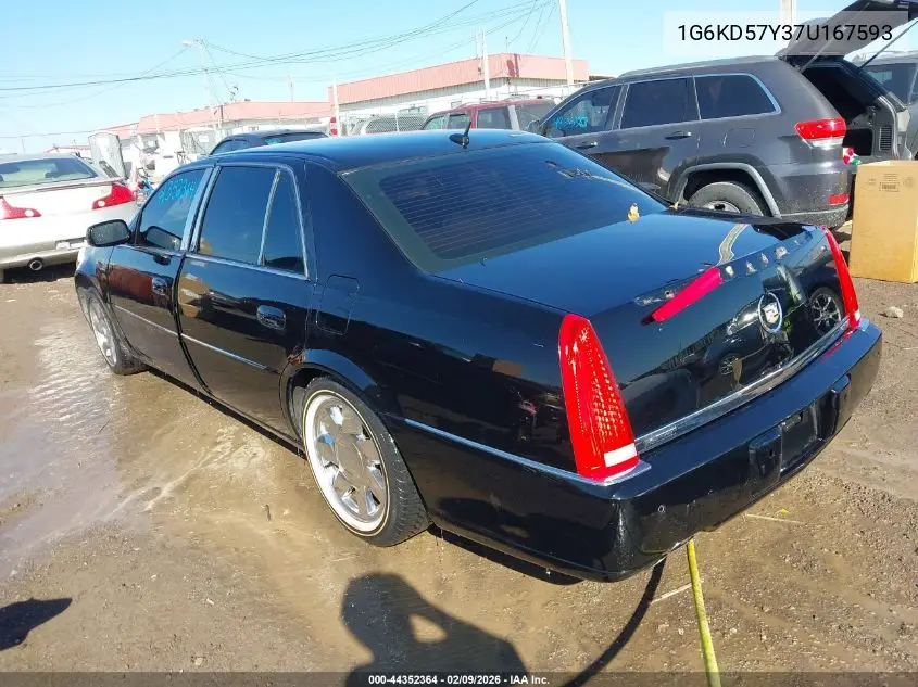 2007 Cadillac Dts Luxury I VIN: 1G6KD57Y37U167593 Lot: 44352364