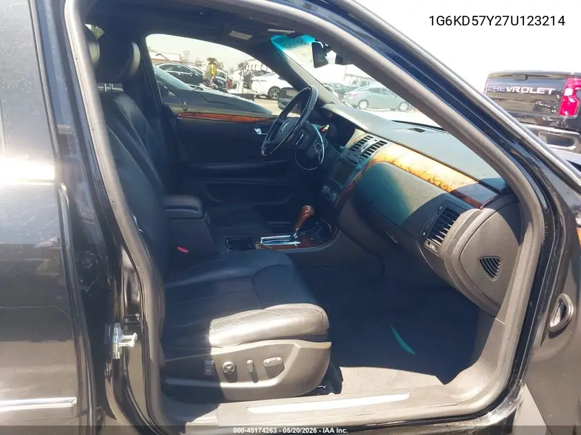 2007 Cadillac Dts Luxury Ii VIN: 1G6KD57Y27U123214 Lot: 45174263