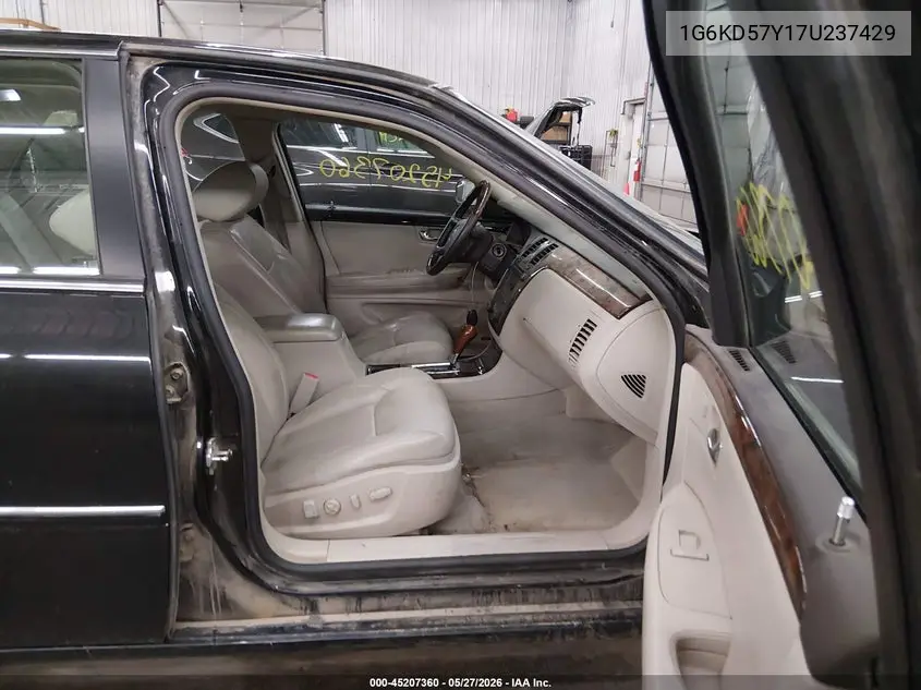 2007 Cadillac Dts Luxury Ii VIN: 1G6KD57Y17U237429 Lot: 45207360