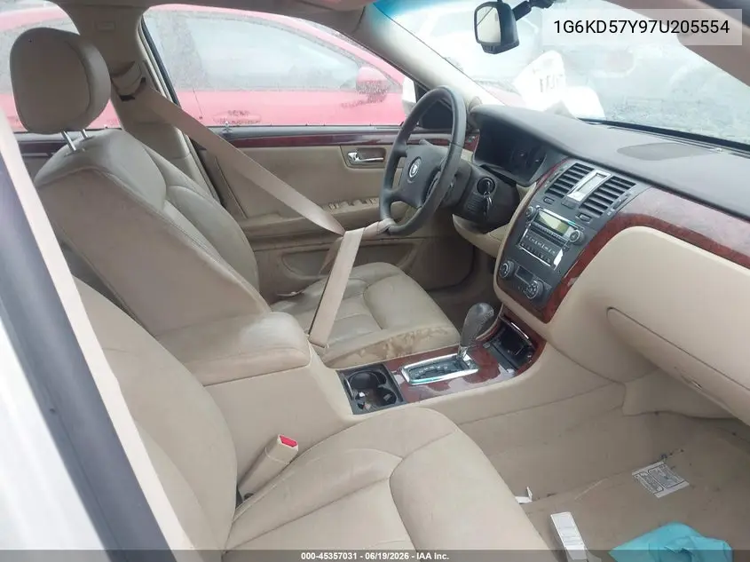 2007 Cadillac Dts Professional V8 VIN: 1G6KD57Y97U205554 Lot: 45357031