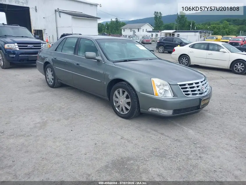 2007 Cadillac Dts Luxury Ii VIN: 1G6KD57Y57U201808 Lot: 45544384