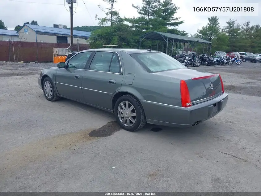 2007 Cadillac Dts Luxury Ii VIN: 1G6KD57Y57U201808 Lot: 45544384