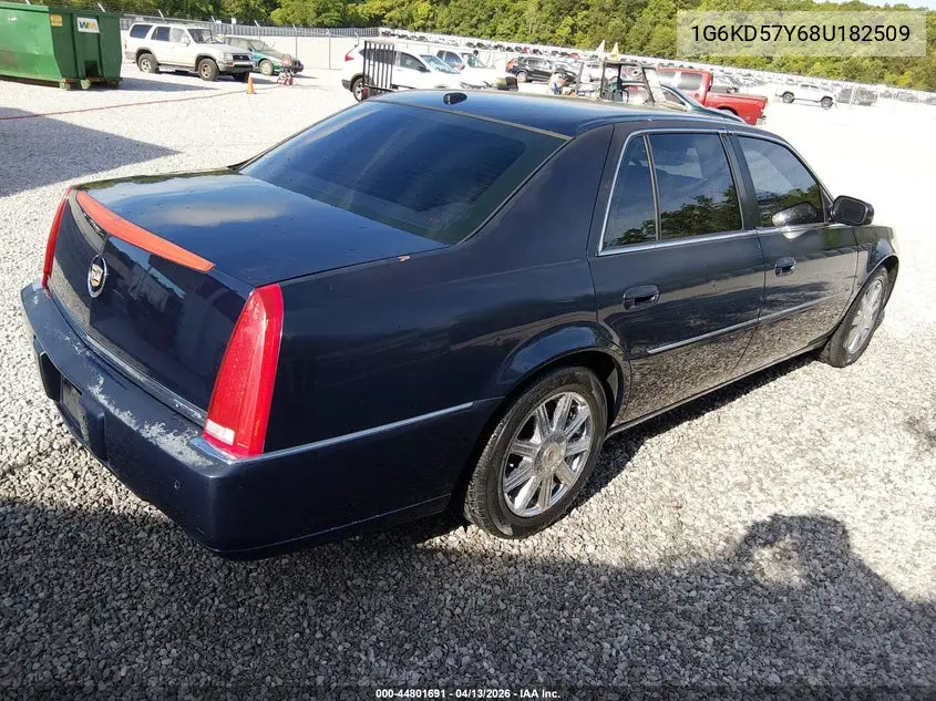 2008 Cadillac Dts 1Sd VIN: 1G6KD57Y68U182509 Lot: 44801691