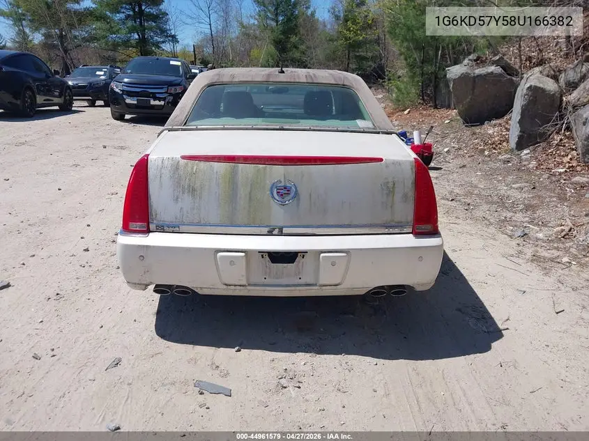 2008 Cadillac Dts 1Sb VIN: 1G6KD57Y58U166382 Lot: 44961579