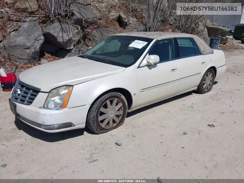 2008 Cadillac Dts 1Sb VIN: 1G6KD57Y58U166382 Lot: 44961579