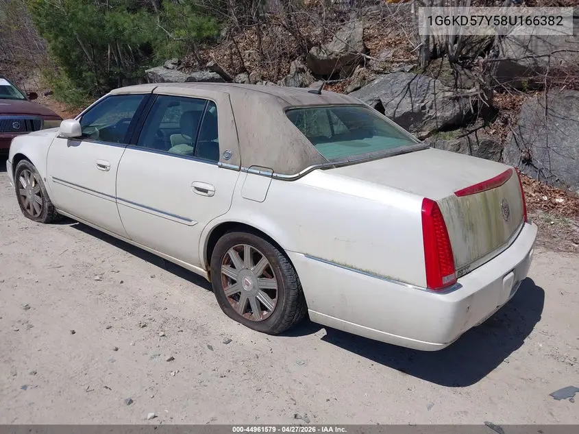 2008 Cadillac Dts 1Sb VIN: 1G6KD57Y58U166382 Lot: 44961579