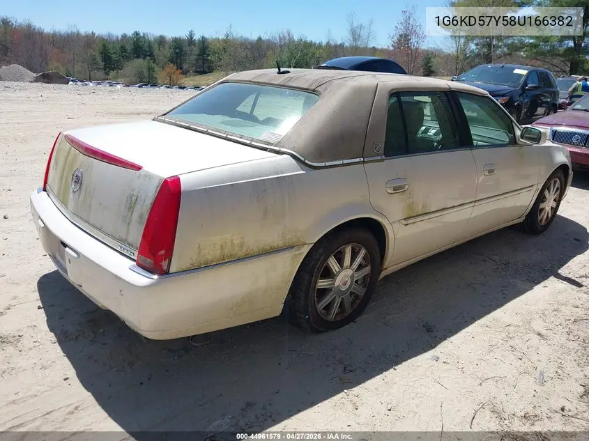2008 Cadillac Dts 1Sb VIN: 1G6KD57Y58U166382 Lot: 44961579