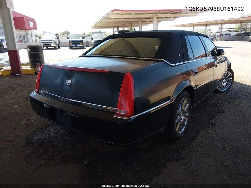 2008 Cadillac Dts 1Se VIN: 1G6KD57988U161492 Lot: 45057081