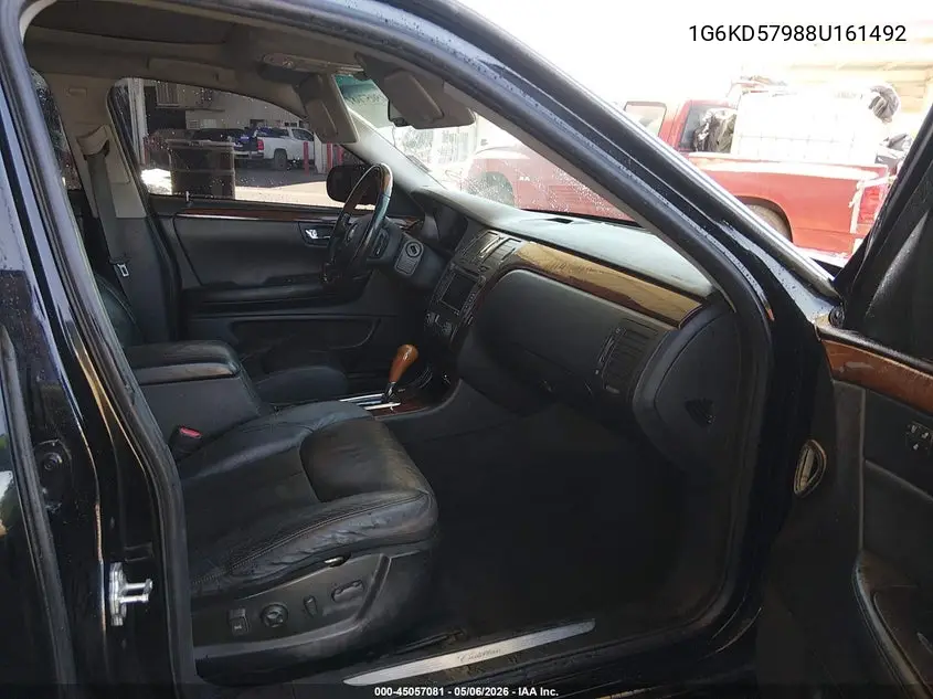 2008 Cadillac Dts 1Se VIN: 1G6KD57988U161492 Lot: 45057081