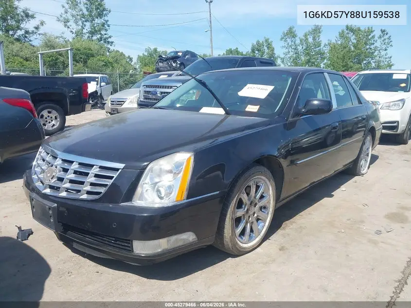2008 Cadillac Dts 1Sd VIN: 1G6KD57Y88U159538 Lot: 45279466