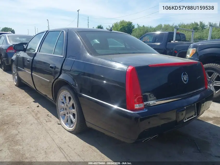 2008 Cadillac Dts 1Sd VIN: 1G6KD57Y88U159538 Lot: 45279466